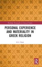 Personal Experience and Materiality in Greek Religion