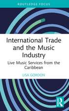 International Trade and the Music Industry: Live Music Services from the Caribbean