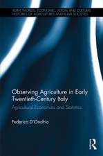 Observing Agriculture in Early Twentieth-Century Italy: Agricultural economists and statistics