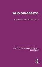 Who Divorces?