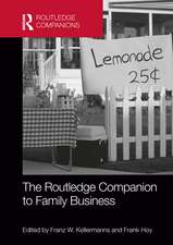 The Routledge Companion to Family Business