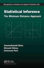 Statistical Inference: The Minimum Distance Approach