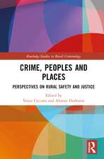 Crime, Peoples and Places