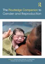 The Routledge Companion to Gender and Reproduction