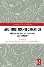 Auditing Transformation: Regulation, Digitalisation and Sustainability