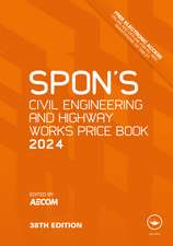 Spon's Civil Engineering and Highway Works Price Book 2024