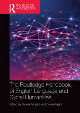 The Routledge Handbook of English Language and Digital Humanities