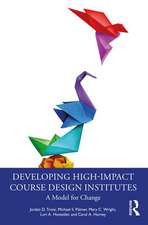 Developing High-Impact Course Design Institutes