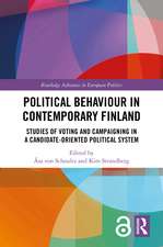 Political Behaviour in Contemporary Finland: Studies of Voting and Campaigning in a Candidate-Oriented Political System