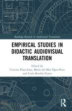 Empirical Studies in Didactic Audiovisual Translation