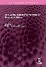 The Bantu-Speaking Peoples of Southern Africa