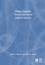 Policy Analysis: Concepts and Practice