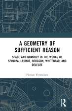 A Geometry of Sufficient Reason: Space and Quantity in the Works of Spinoza, Leibniz, Bergson, Whitehead, and Deleuze