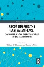 Reconsidering the East Asian Peace: Confluences, Regional Characteristics and Societal Transformations