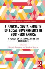 Financial Sustainability of Local Governments in Southern Africa: In Pursuit of Sustainable Cities and Communities