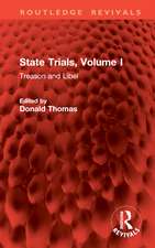 State Trials, Volume I