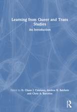 Learning from Queer and Trans Studies: An Introduction