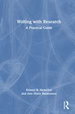 Writing with Research: A Practical Guide