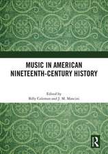 Music in American Nineteenth-Century History