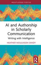 AI and Authorship in Scholarly Communication