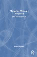 Managing Winning Proposals: The Fundamentals