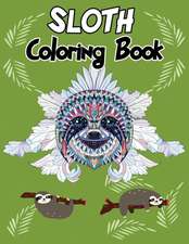 Sloth Coloring Book