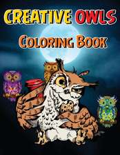 Creative Owls Coloring Book