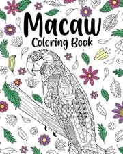 Macaw Coloring Book