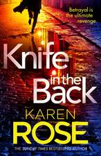 Knife in the Back: the brand new page-turner from the queen of suspense