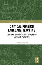 Critical Foreign Language Teaching