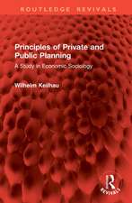 Principles of Private and Public Planning