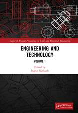 Engineering and Technology: Volume 1
