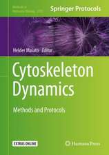 Cytoskeleton Dynamics: Methods and Protocols