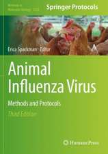 Animal Influenza Virus: Methods and Protocols