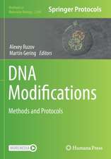 DNA Modifications: Methods and Protocols