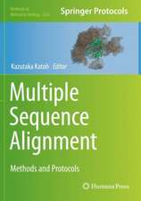 Multiple Sequence Alignment: Methods and Protocols