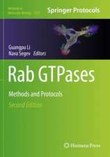 Rab GTPases: Methods and Protocols