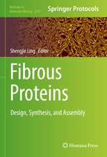 Fibrous Proteins: Design, Synthesis, and Assembly