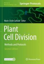 Plant Cell Division: Methods and Protocols