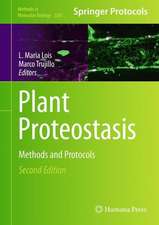 Plant Proteostasis: Methods and Protocols