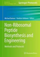 Non-Ribosomal Peptide Biosynthesis and Engineering: Methods and Protocols