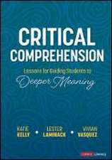 Critical Comprehension [Grades K-6]