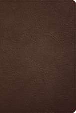 KJV Large Print Thinline Bible, Holman Handcrafted Collection, Brown Premium Goatskin