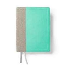 CSB Lifeway Women's Bible, Gray/Mint Leathertouch