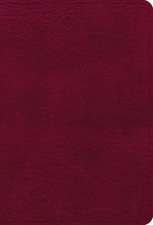 NASB Large Print Compact Reference Bible, Burgundy Leathertouch