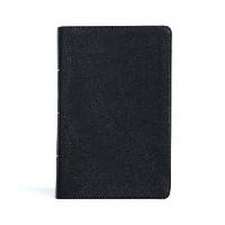 CSB Large Print Personal Size Reference Bible, Black Leathertouch, Indexed