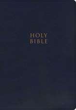 CSB Super Giant Print Reference Bible, Navy Leathertouch