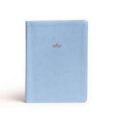 NASB Tony Evans Study Bible, Powder Blue Leathertouch