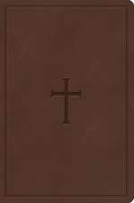 CSB Giant Print Reference Bible, Brown Leathertouch, Indexed