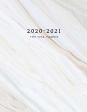 2020-2021 Two Year Planner: Large Monthly Planner with Inspirational Quotes and Marble Cover (Volume 2)